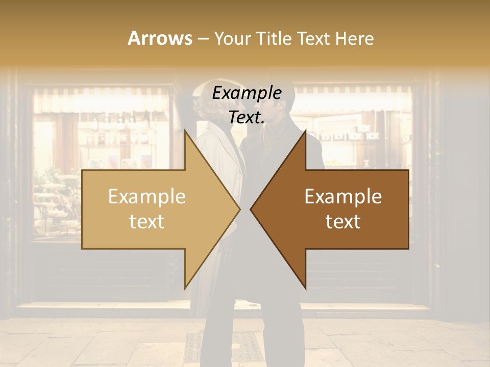 Night Topcoat Fashion PowerPoint Template