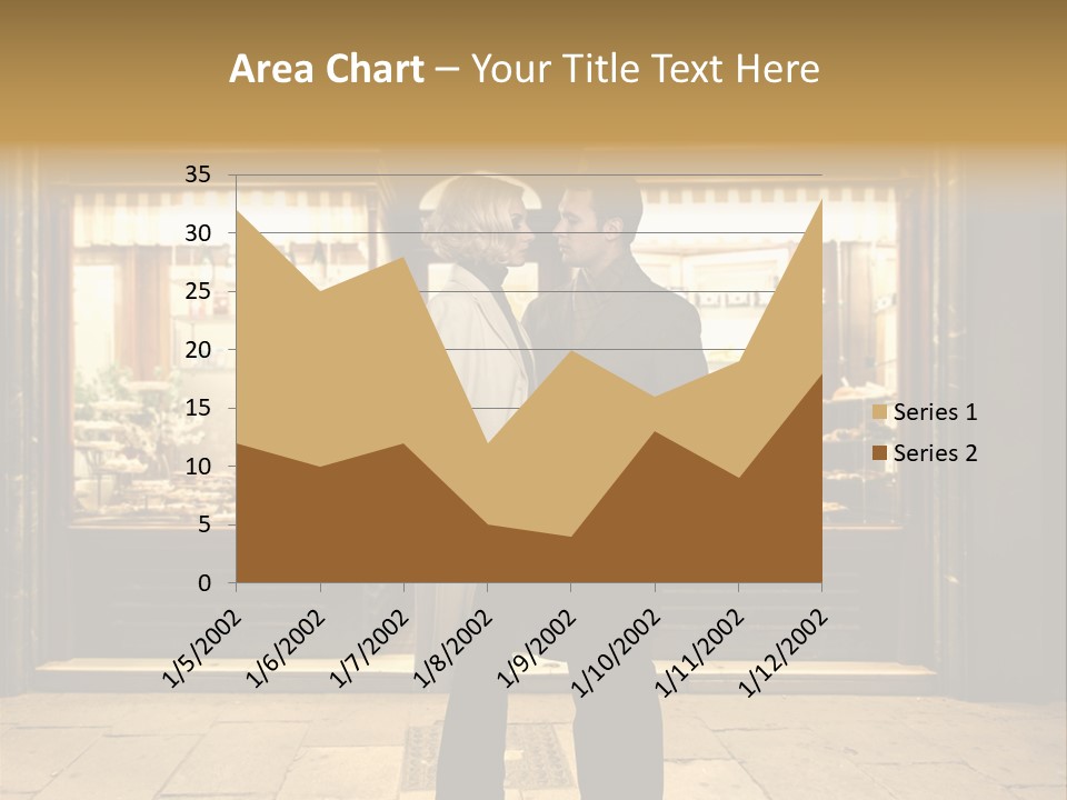 Night Topcoat Fashion PowerPoint Template