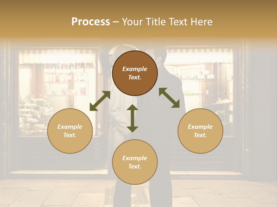 Night Topcoat Fashion PowerPoint Template