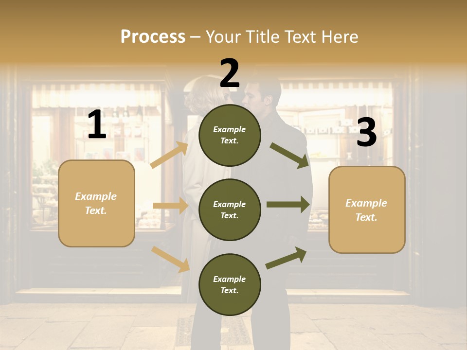 Night Topcoat Fashion PowerPoint Template