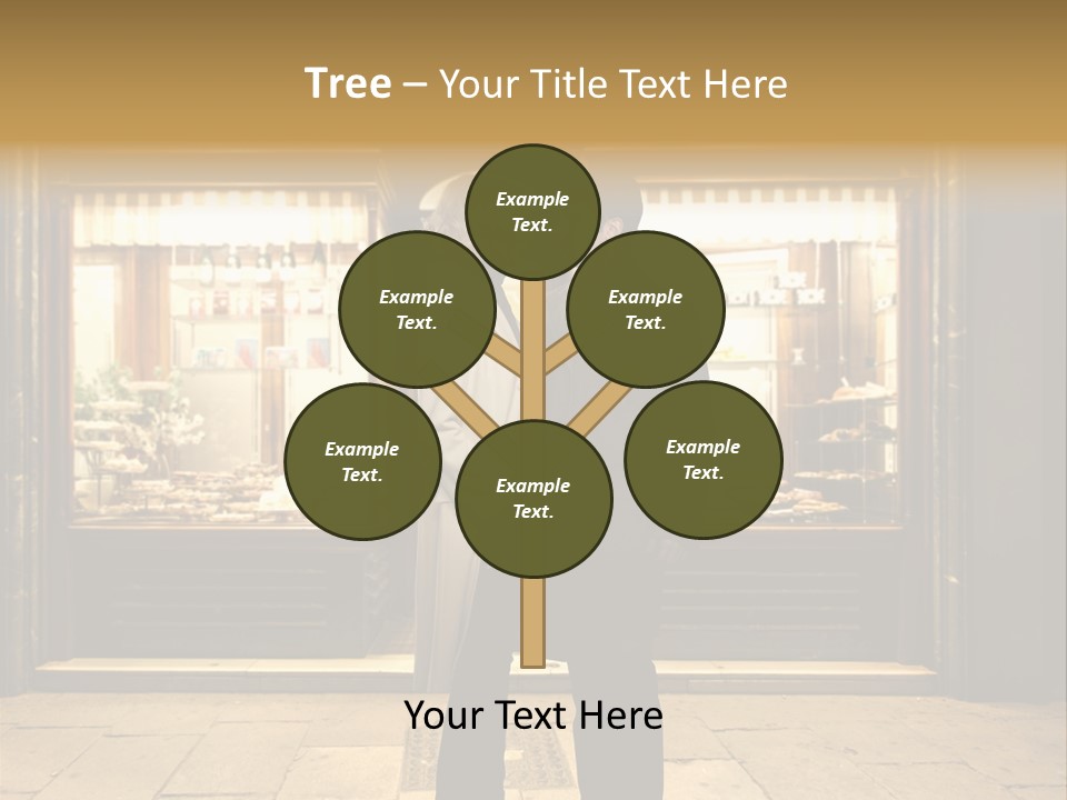 Night Topcoat Fashion PowerPoint Template