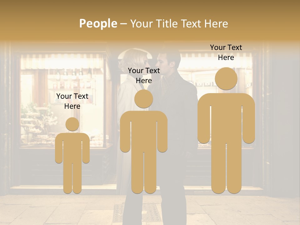 Night Topcoat Fashion PowerPoint Template