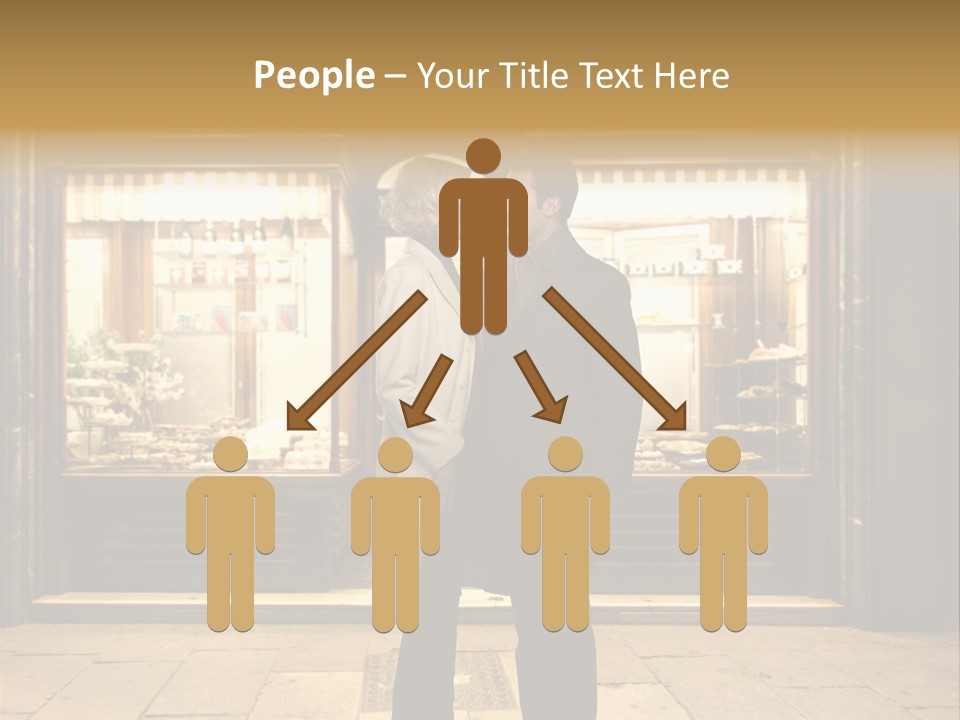 Night Topcoat Fashion PowerPoint Template