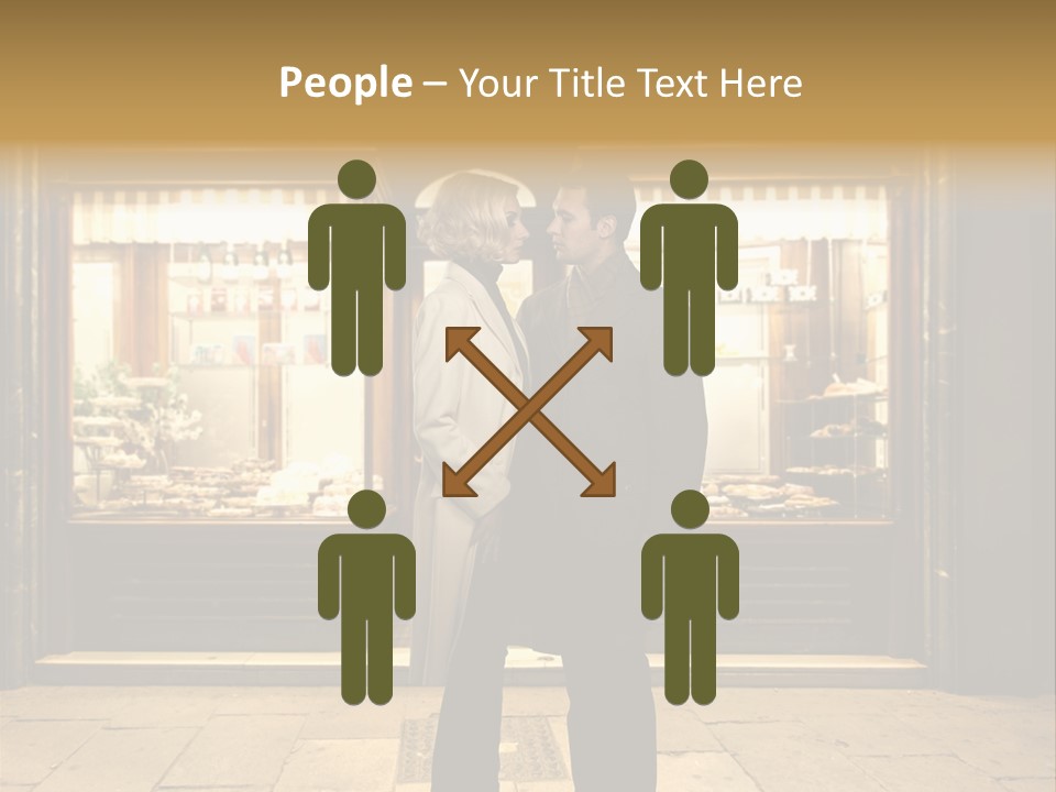 Night Topcoat Fashion PowerPoint Template