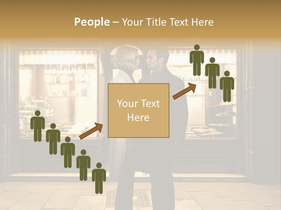 Night Topcoat Fashion PowerPoint Template