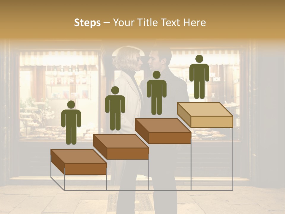 Night Topcoat Fashion PowerPoint Template