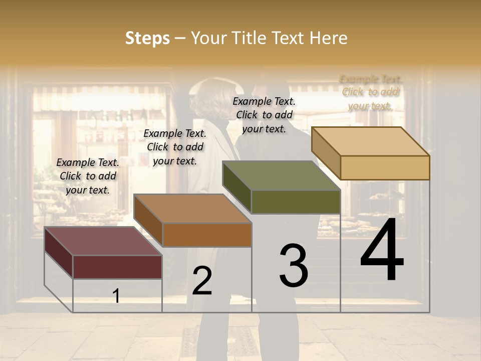 Night Topcoat Fashion PowerPoint Template