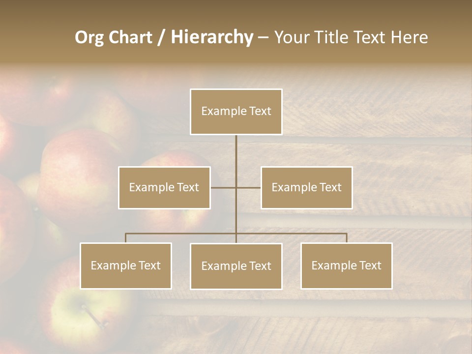 Large Red Food PowerPoint Template