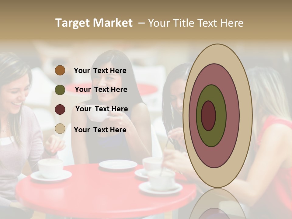 Happy Cheerful Adults PowerPoint Template