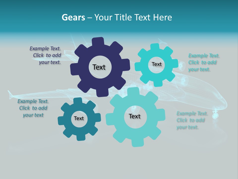 Engineer Blue Mechanic PowerPoint Template