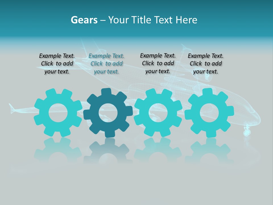 Engineer Blue Mechanic PowerPoint Template