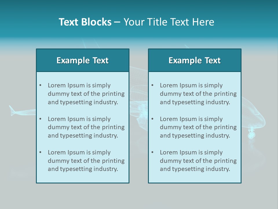 Engineer Blue Mechanic PowerPoint Template
