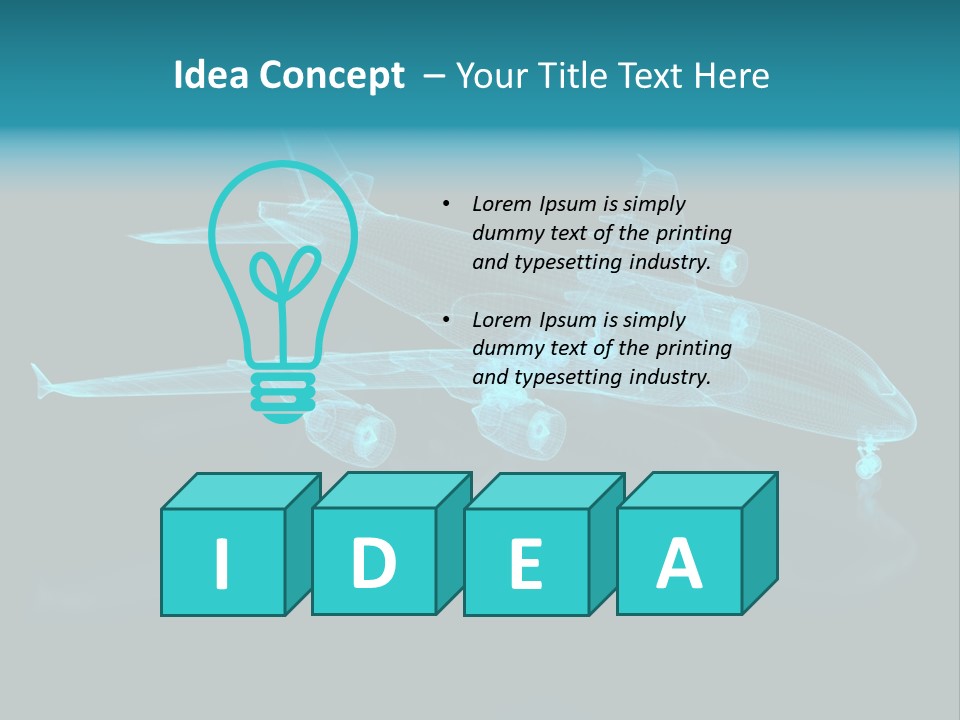 Engineer Blue Mechanic PowerPoint Template