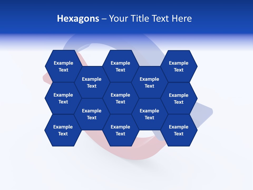 A Blue And Red Arrow Powerpoint Presentation PowerPoint Template