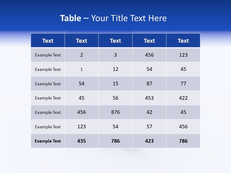 A Blue And Red Arrow Powerpoint Presentation PowerPoint Template