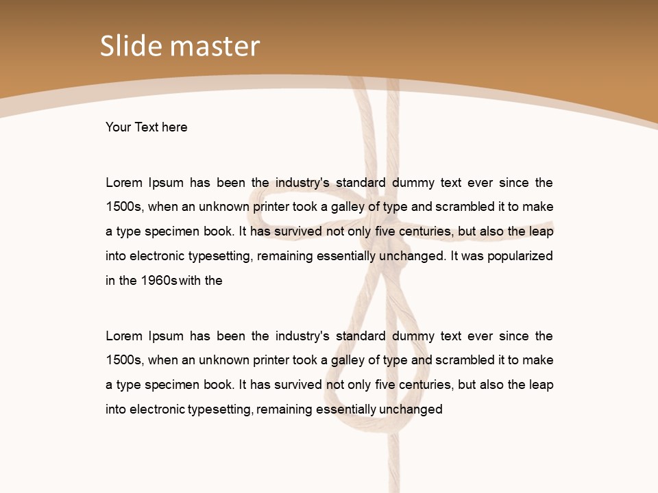 Target Gain Showing PowerPoint Template