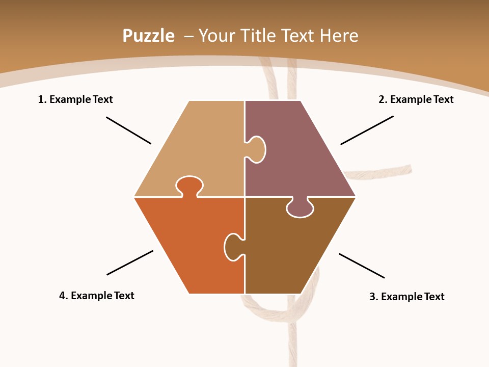 Target Gain Showing PowerPoint Template