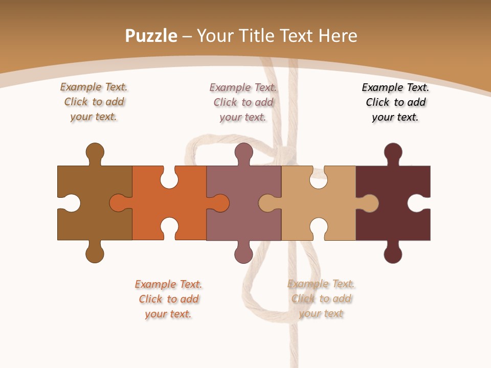Target Gain Showing PowerPoint Template