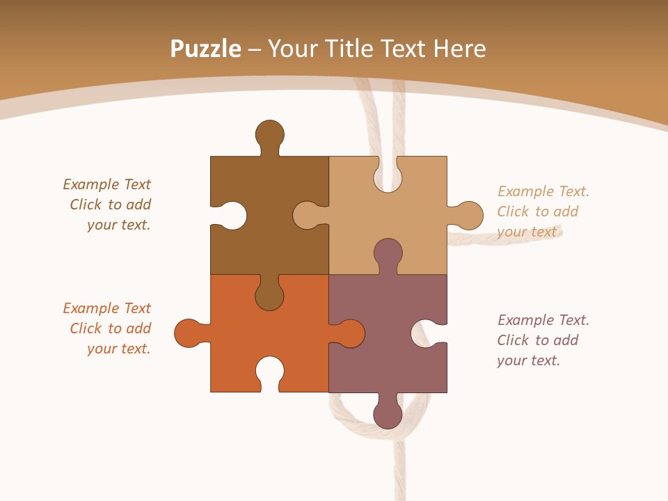 Target Gain Showing PowerPoint Template