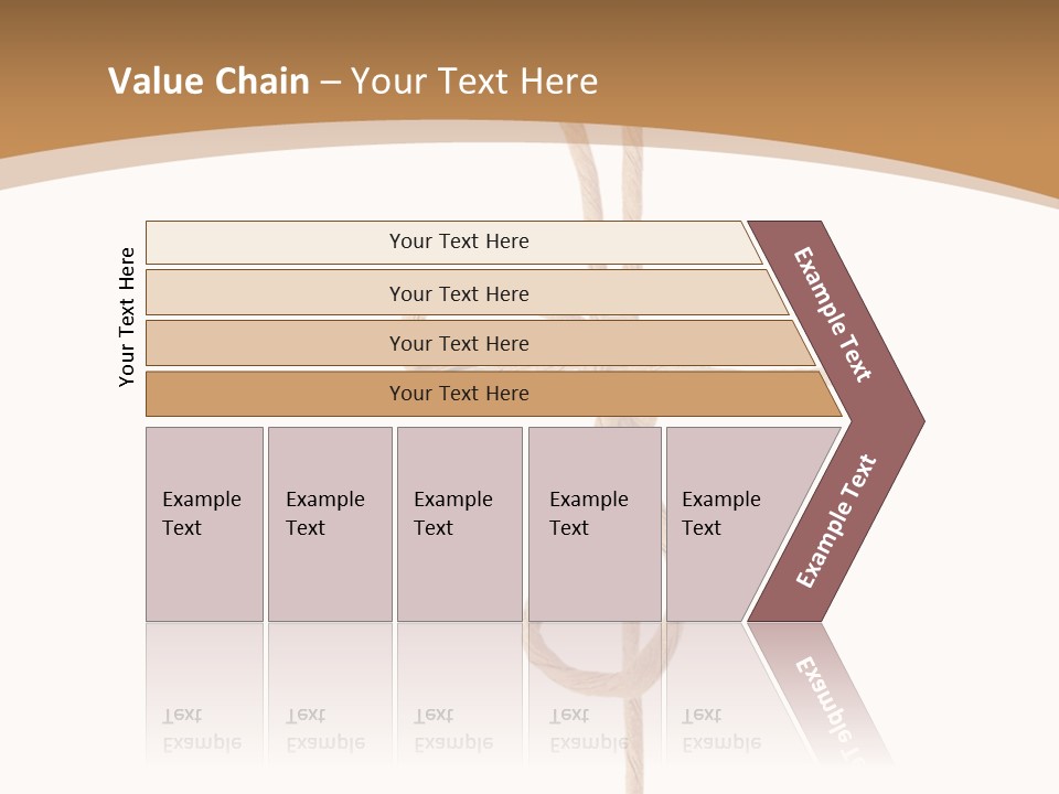 Target Gain Showing PowerPoint Template