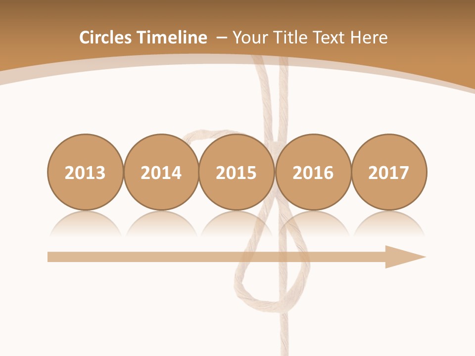 Target Gain Showing PowerPoint Template
