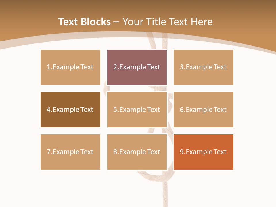 Target Gain Showing PowerPoint Template