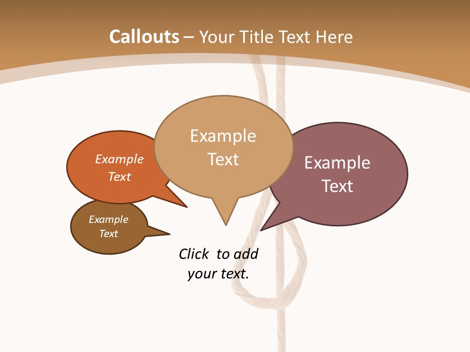 Target Gain Showing PowerPoint Template