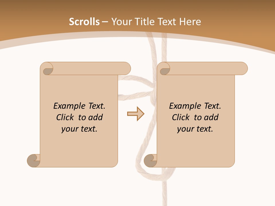 Target Gain Showing PowerPoint Template