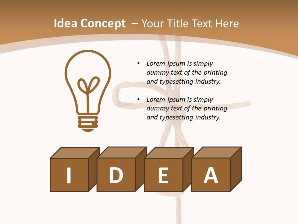 Target Gain Showing PowerPoint Template