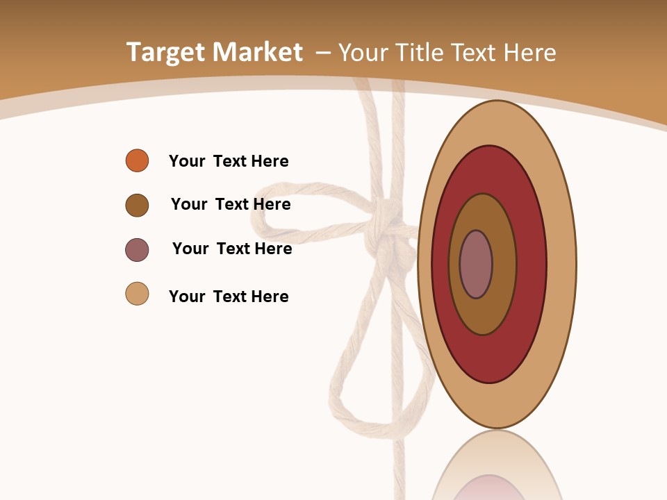 Target Gain Showing PowerPoint Template
