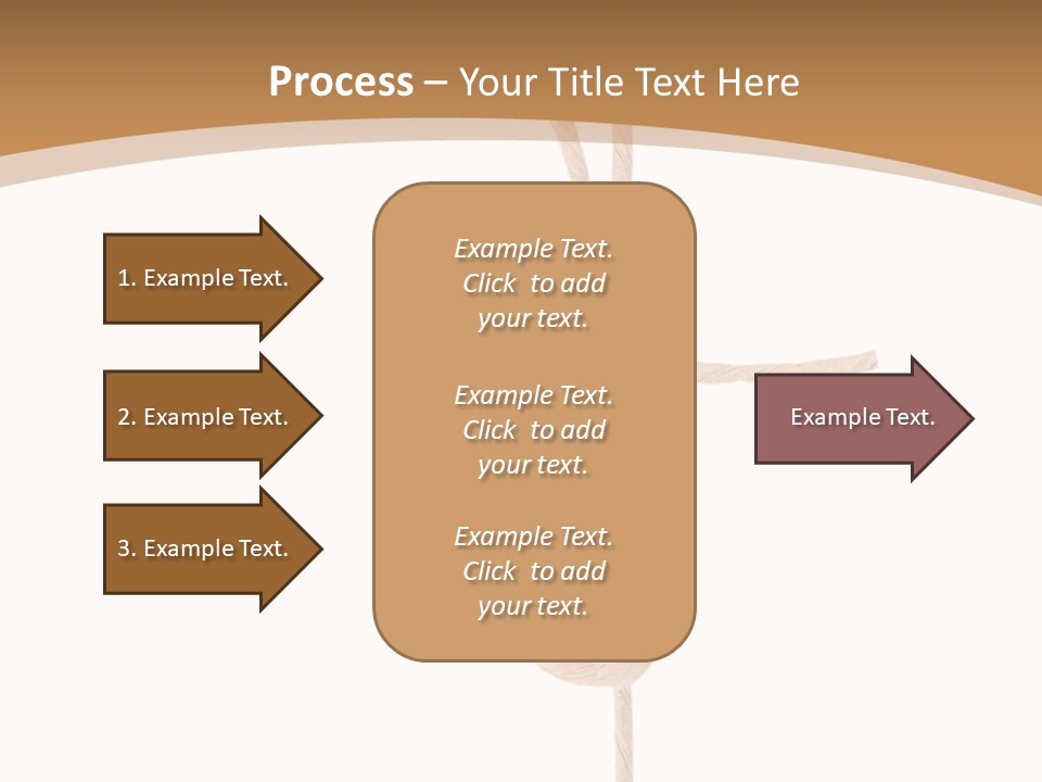 Target Gain Showing PowerPoint Template