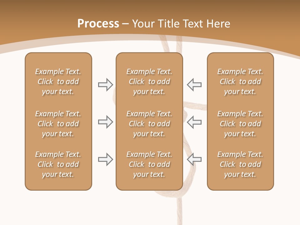 Target Gain Showing PowerPoint Template