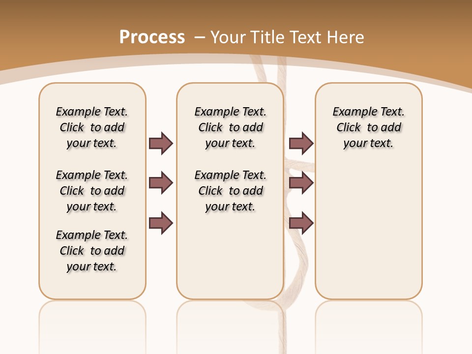 Target Gain Showing PowerPoint Template