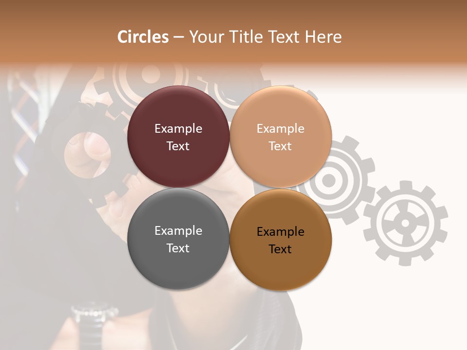 Target Gain Showing PowerPoint Template