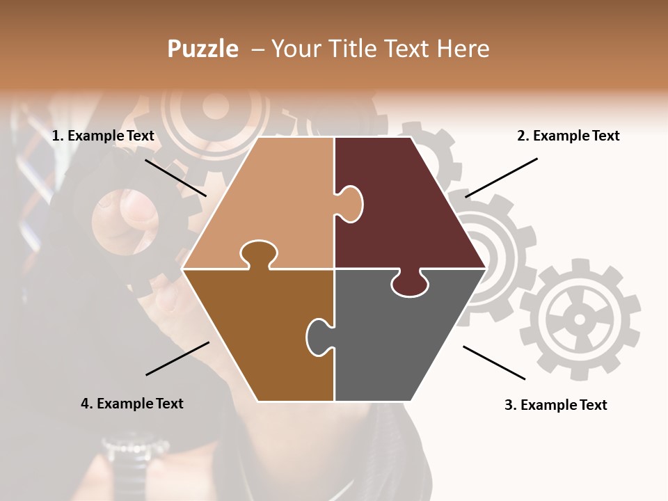Target Gain Showing PowerPoint Template