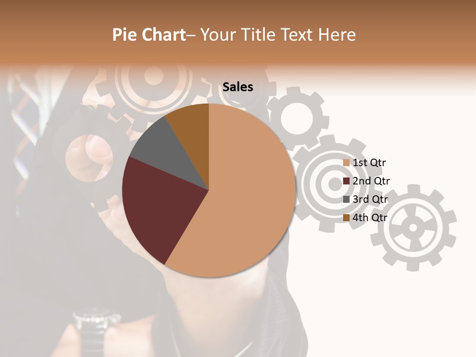 Target Gain Showing PowerPoint Template