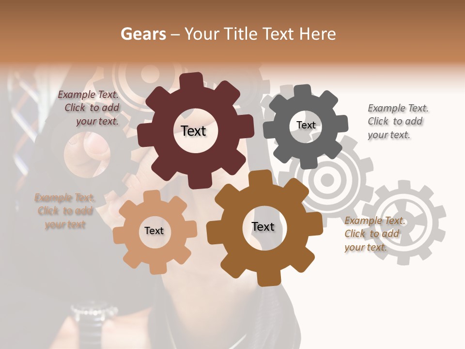 Target Gain Showing PowerPoint Template