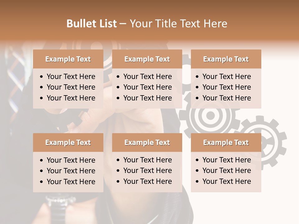 Target Gain Showing PowerPoint Template