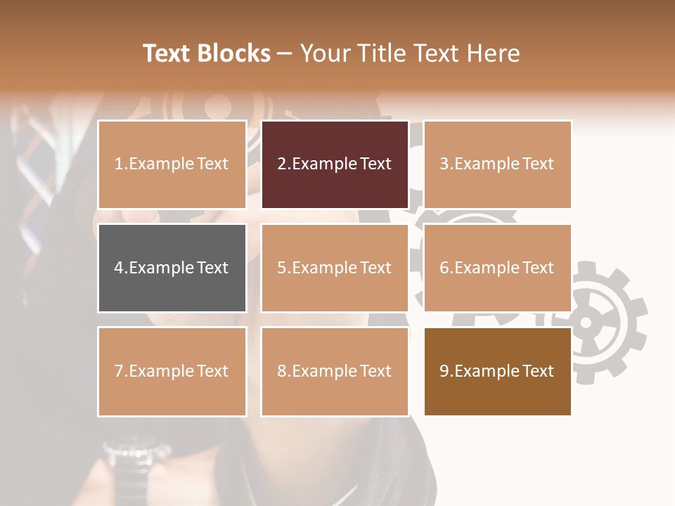 Target Gain Showing PowerPoint Template