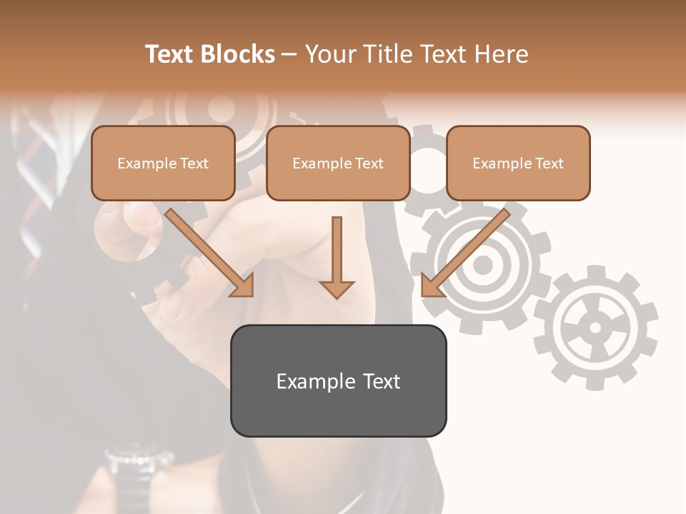 Target Gain Showing PowerPoint Template