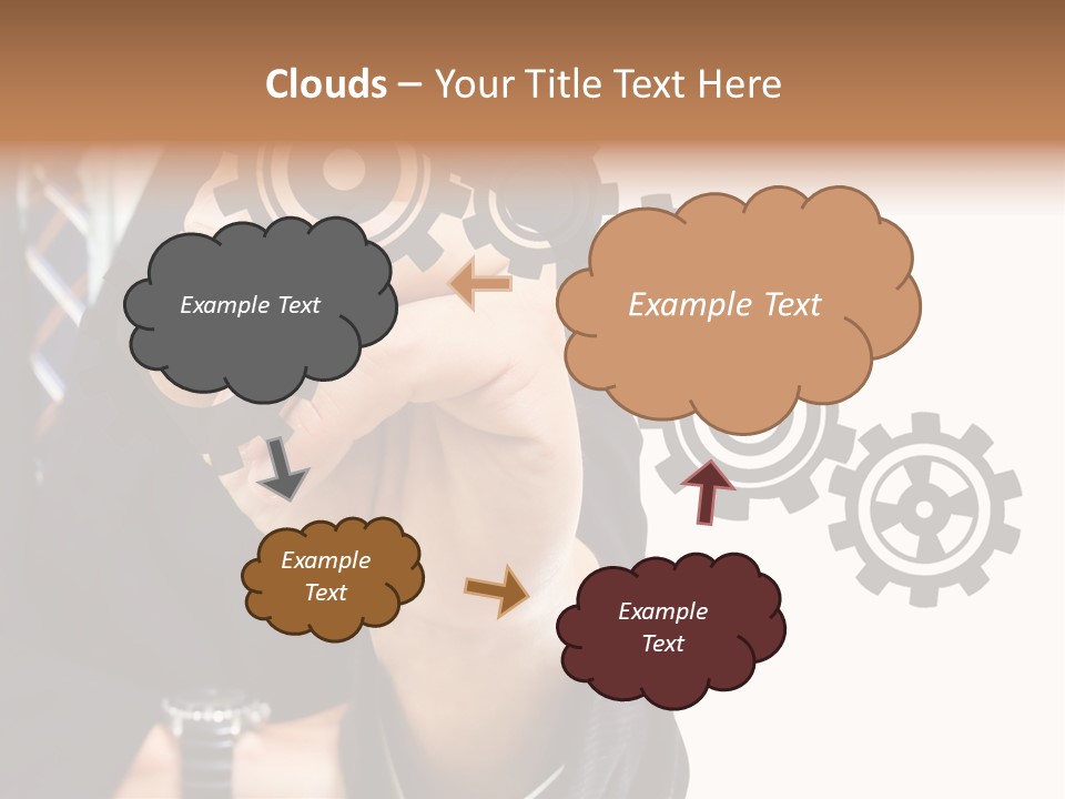 Target Gain Showing PowerPoint Template