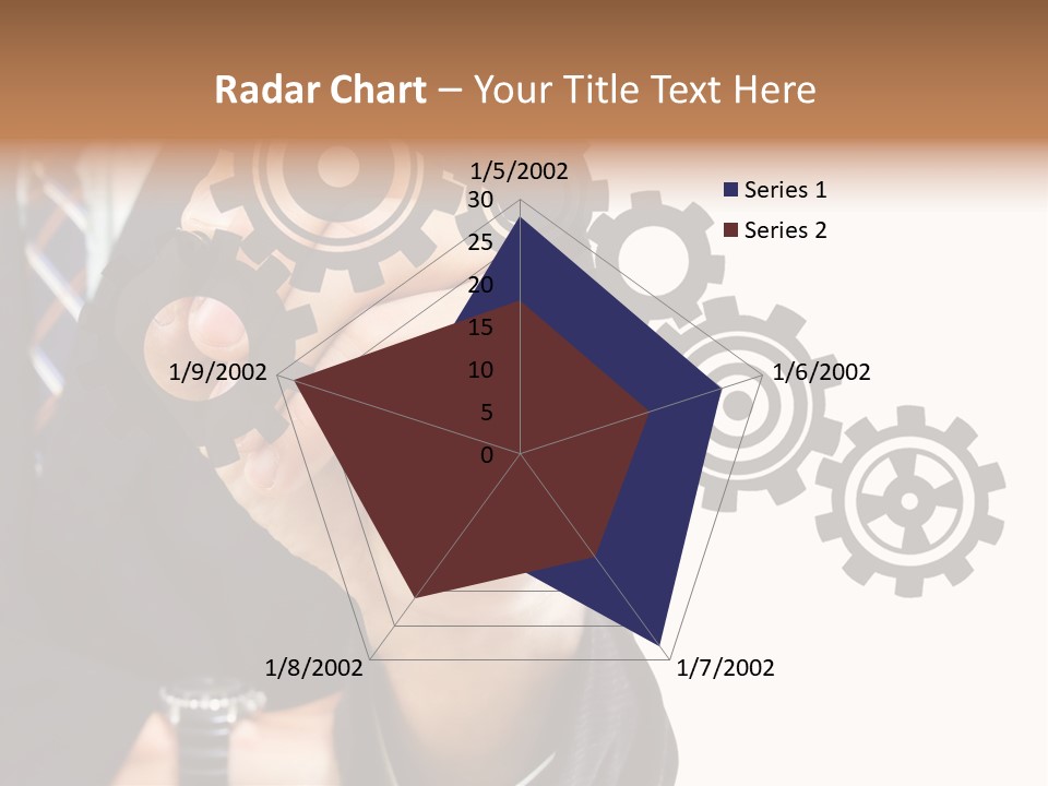 Target Gain Showing PowerPoint Template