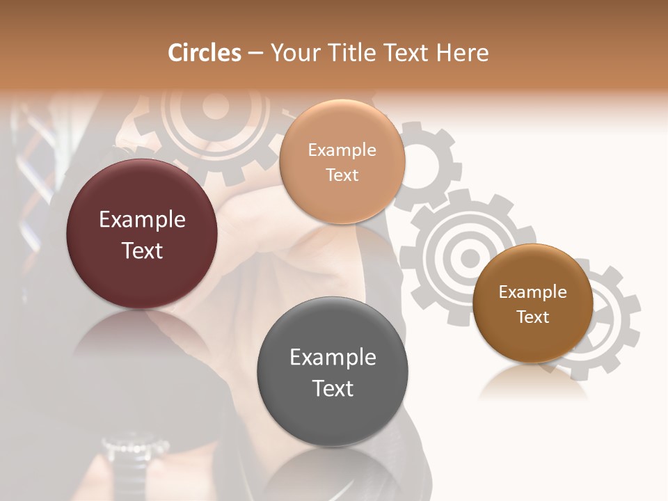 Target Gain Showing PowerPoint Template