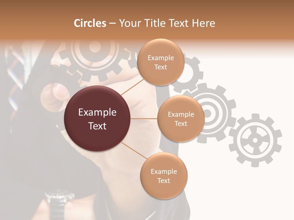 Target Gain Showing PowerPoint Template