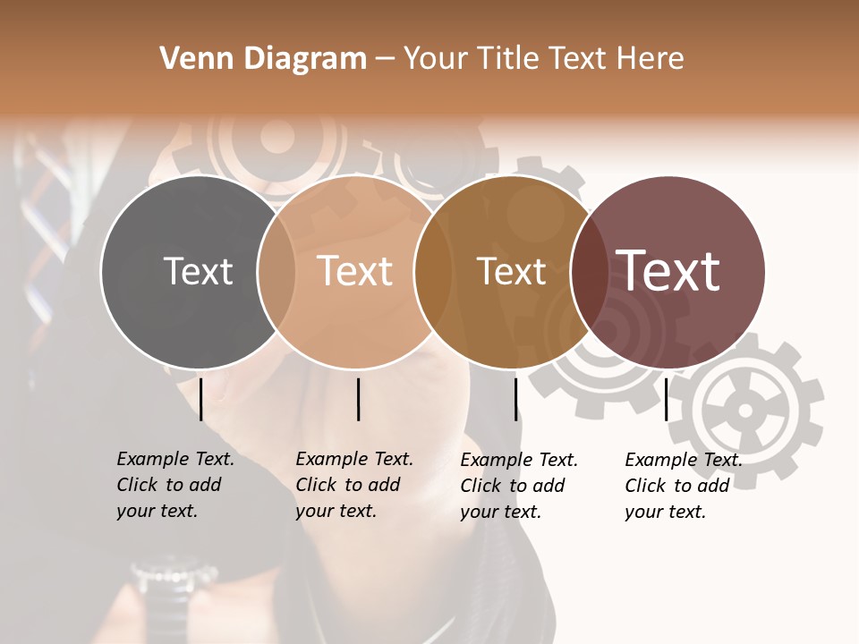 Target Gain Showing PowerPoint Template