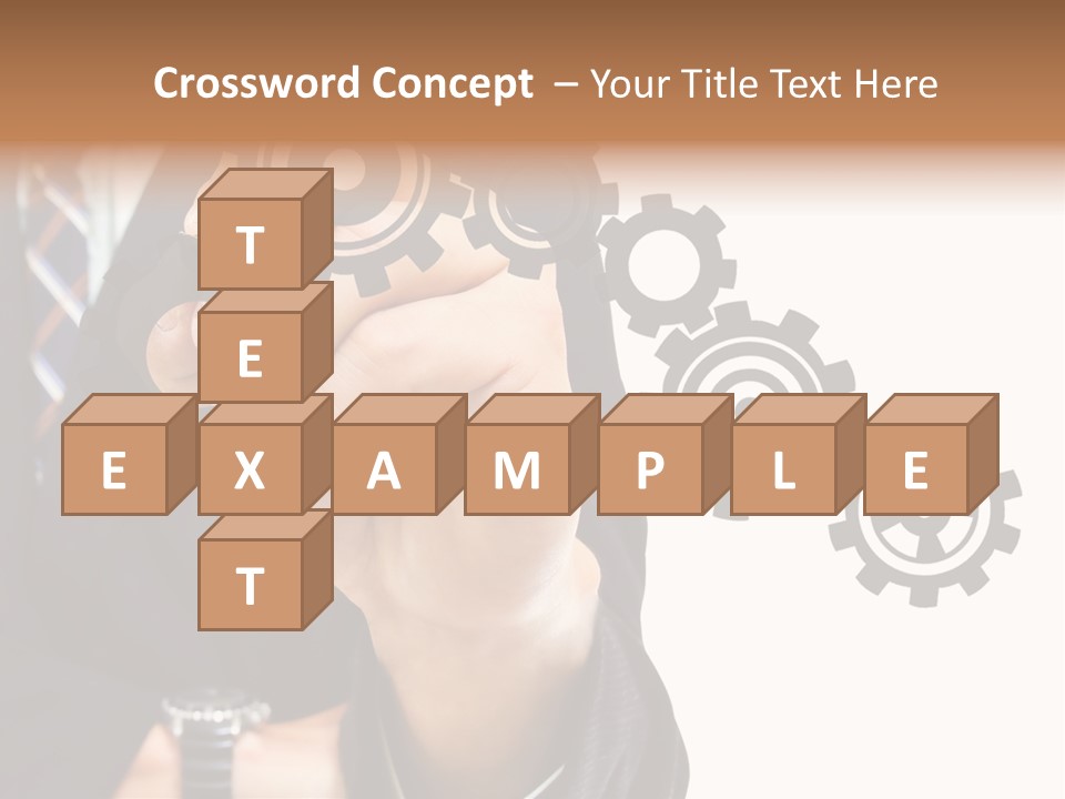 Target Gain Showing PowerPoint Template