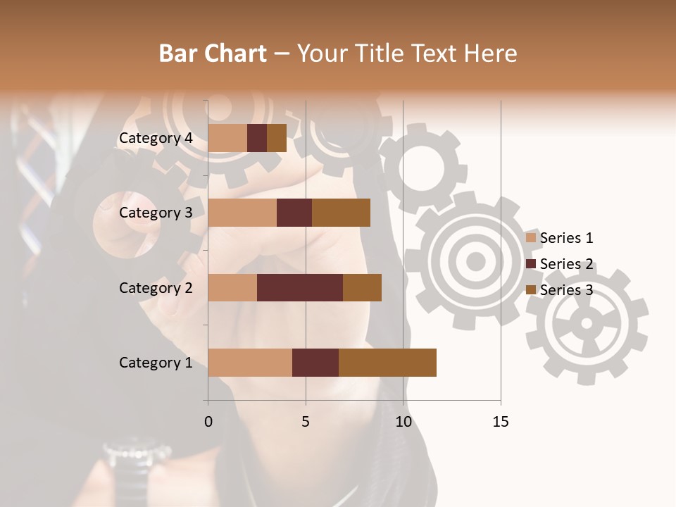 Target Gain Showing PowerPoint Template