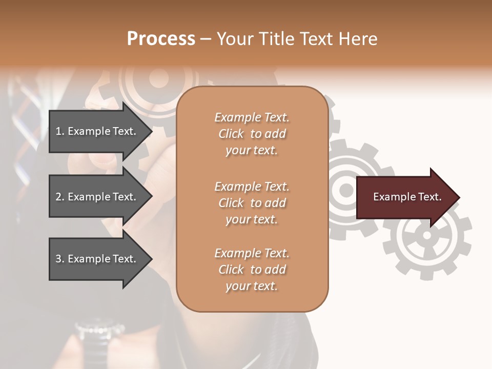 Target Gain Showing PowerPoint Template