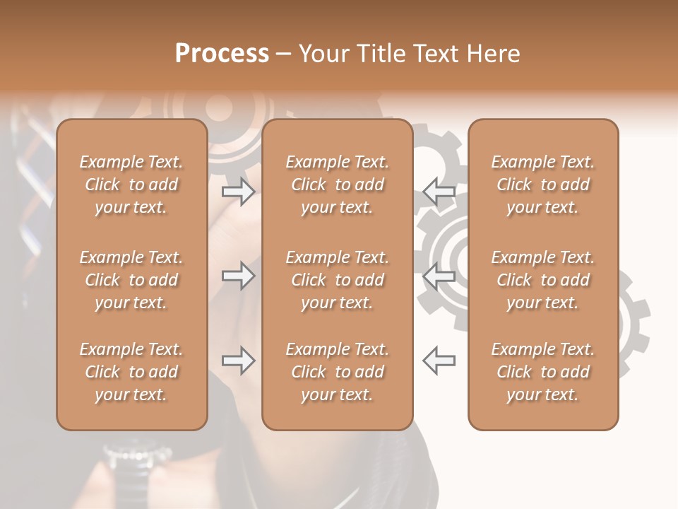 Target Gain Showing PowerPoint Template