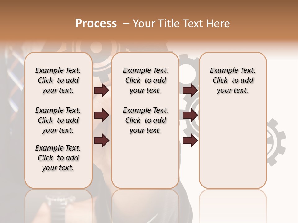 Target Gain Showing PowerPoint Template